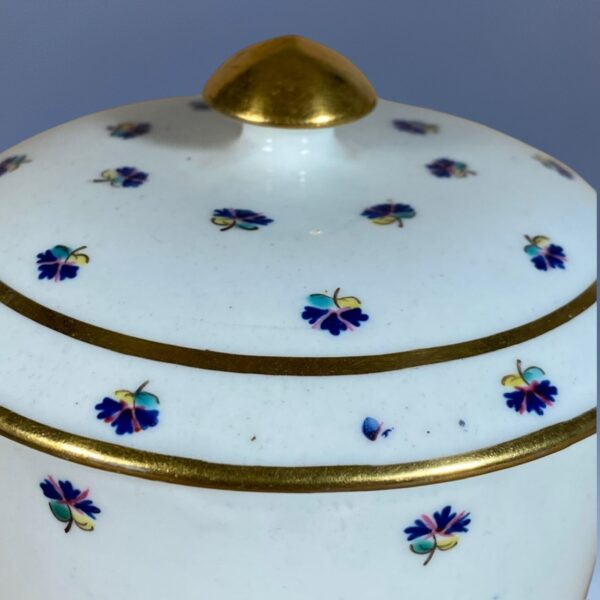 C18th Caughley Porcelain Sucrier and Cover - Image 3
