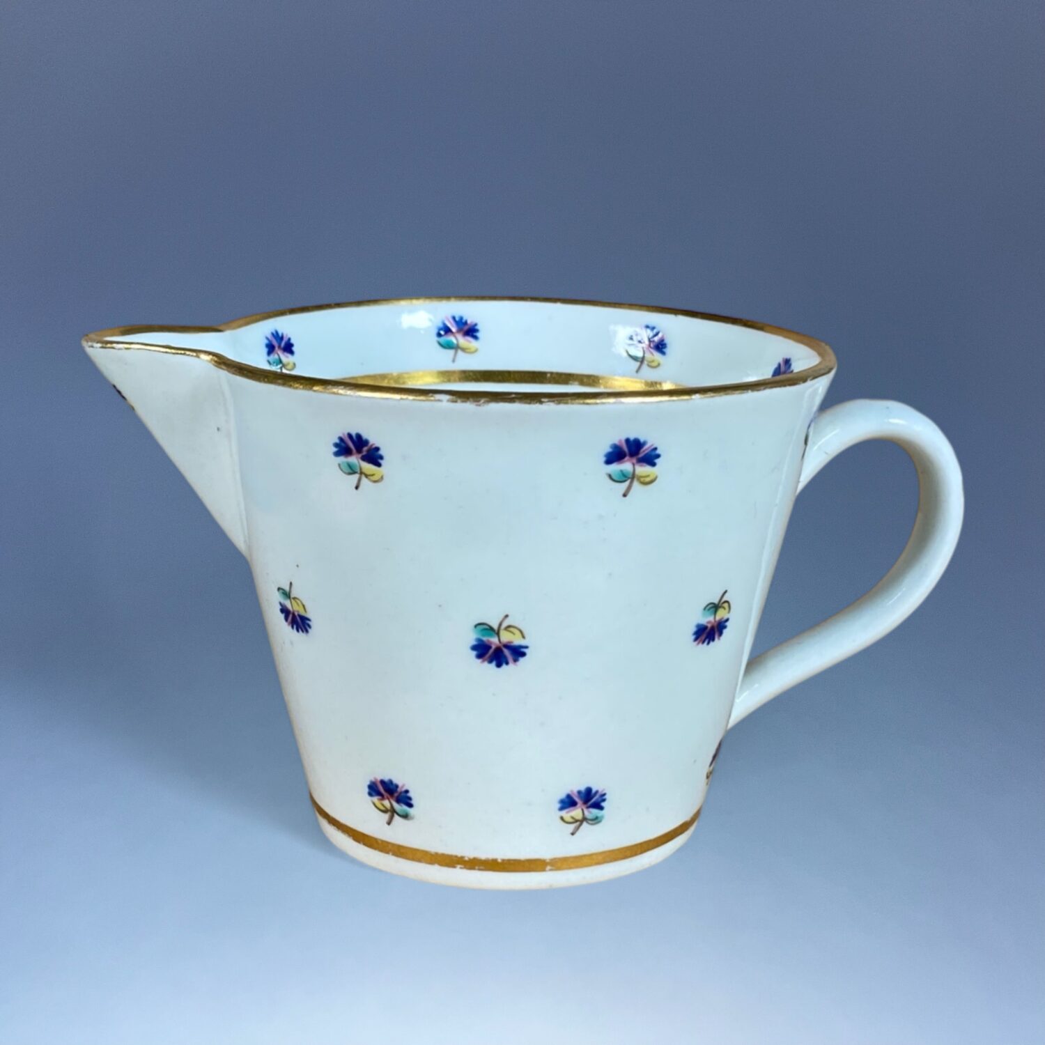 C18th Caughley Porcelain Cream Jug