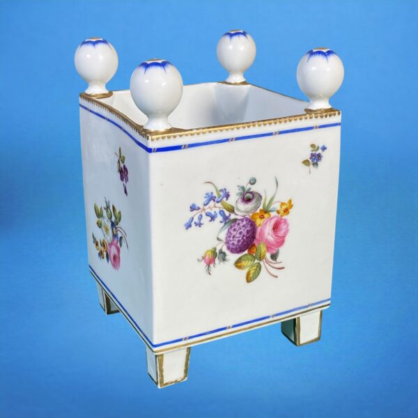 Pair of 19th Century Sevres Style Square Plant Pots - Image 2