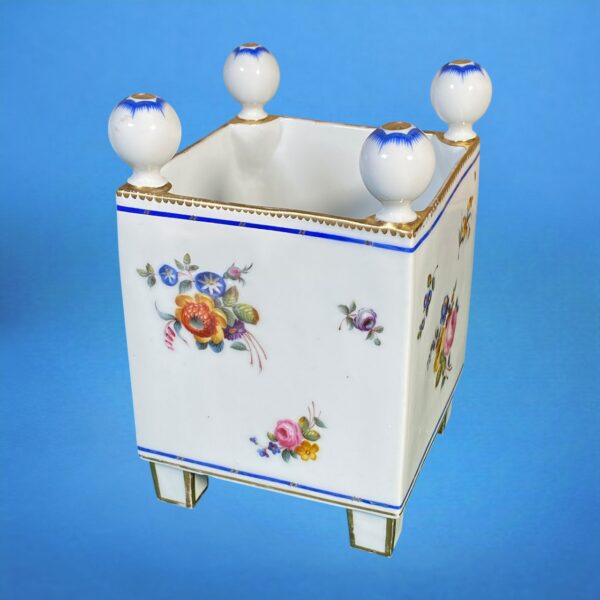 Pair of 19th Century Sevres Style Square Plant Pots - Image 6