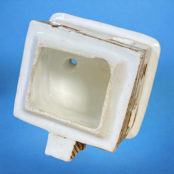 Staffordshire Miniature Pastille Burner Cottage. - Image 3