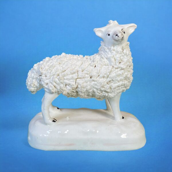 Staffordshire Small Model of a Standing Sheep.