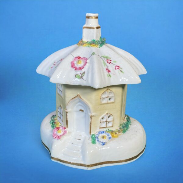 Staffordshire 'Umbrella Roof' Cottage Pastille Burner.