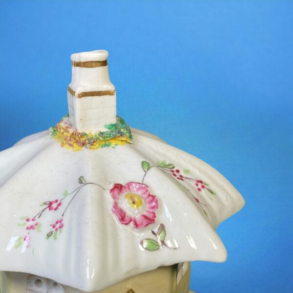 Staffordshire 'Umbrella Roof' Cottage Pastille Burner. - Image 5