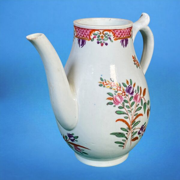 Worcester Porcelain Small Coffee Pot. - Image 10