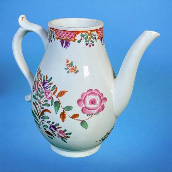 Worcester Porcelain Small Coffee Pot. - Image 9