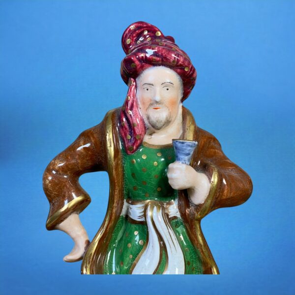 Staffordshire theatrical figure of Ali Baba - Image 6