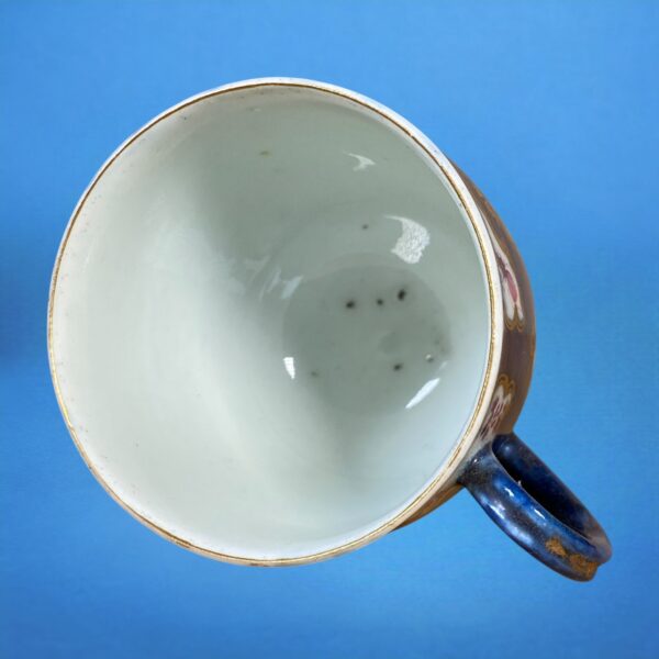 1st Period Worcester 'Scale Blue' Coffee Cup. - Image 2