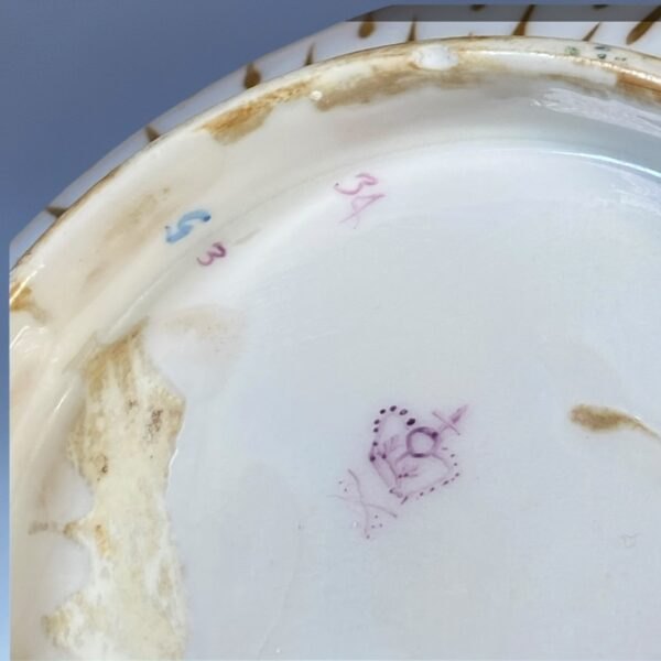 C18th Derby Porcelain Waste Bowl. - Image 7
