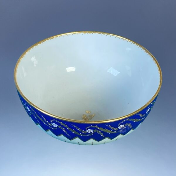 C18th Derby Porcelain Waste Bowl. - Image 4