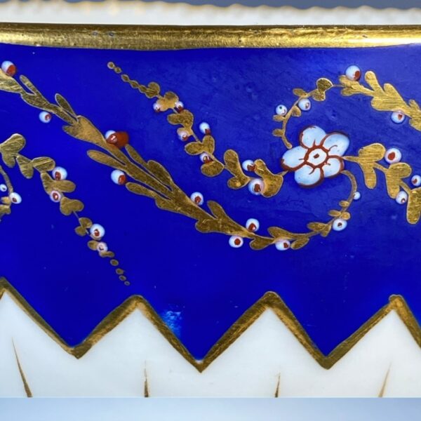 C18th Derby Porcelain Waste Bowl. - Image 8