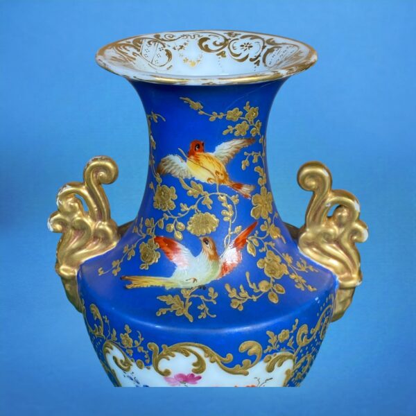 Pair of C19th Palais-Royal Porcelain Vases - Image 12