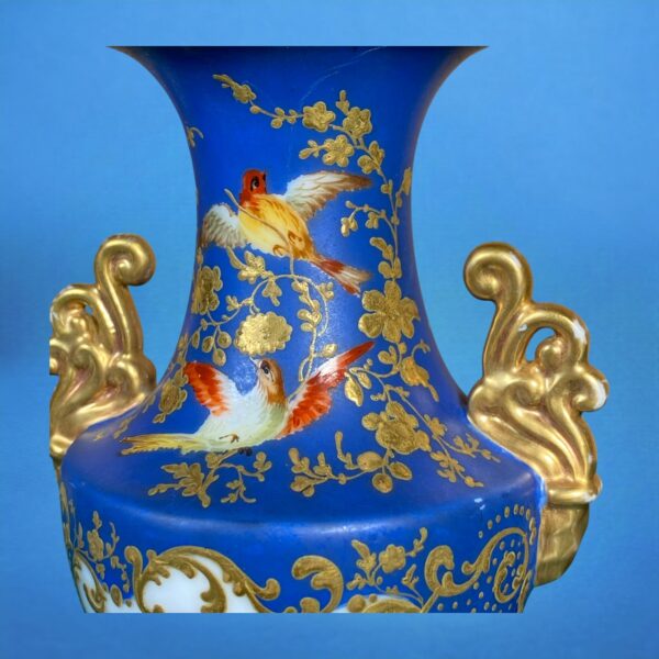 Pair of C19th Palais-Royal Porcelain Vases - Image 11