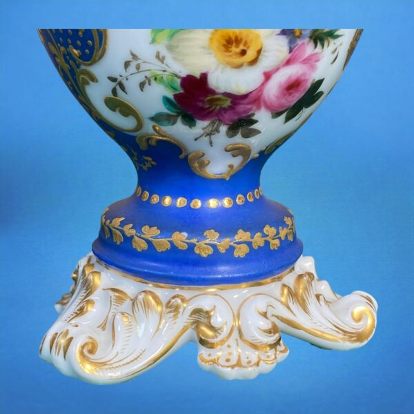 Pair of C19th Palais-Royal Porcelain Vases - Image 2