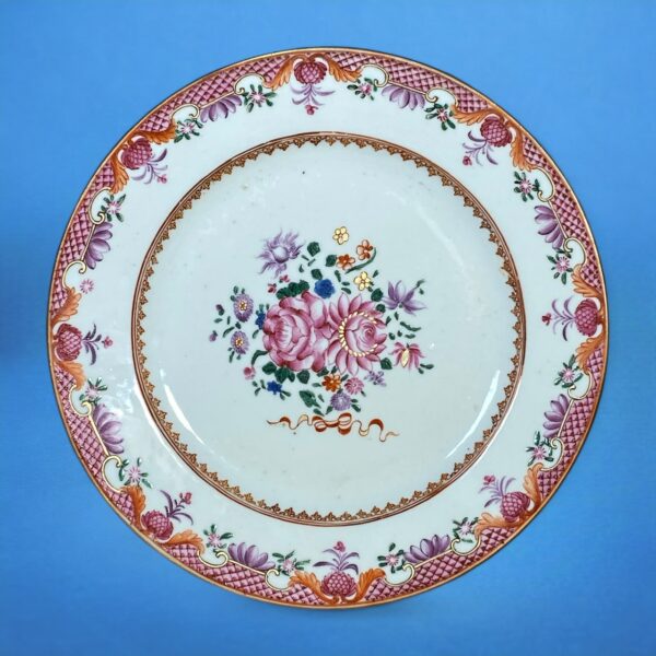 C18th Chinese Export Porcelain Plate.