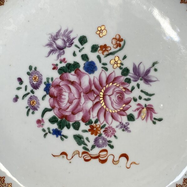 C18th Chinese Export Porcelain Plate. - Image 9