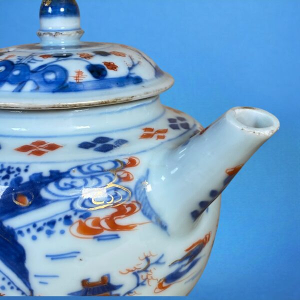 (Clearance)  C18th Chinese Export 'Imari' Teapot - Image 10