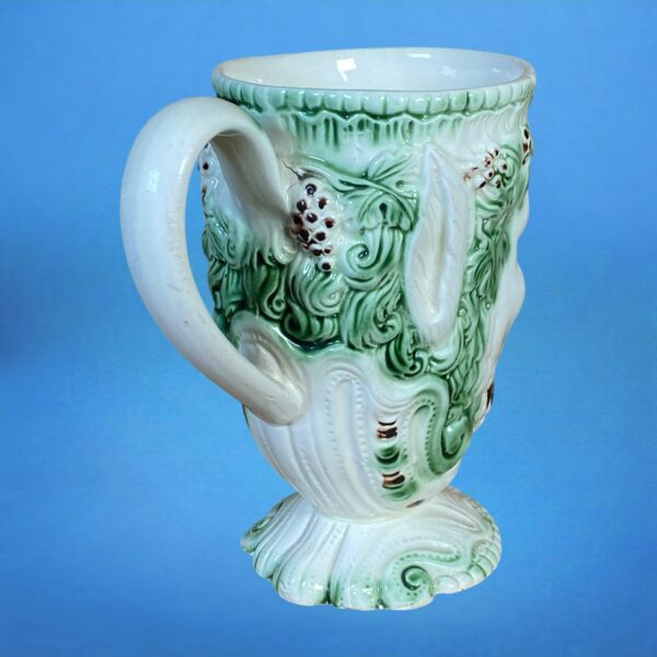 C18th English Creamware Satyr Mug. - Image 6