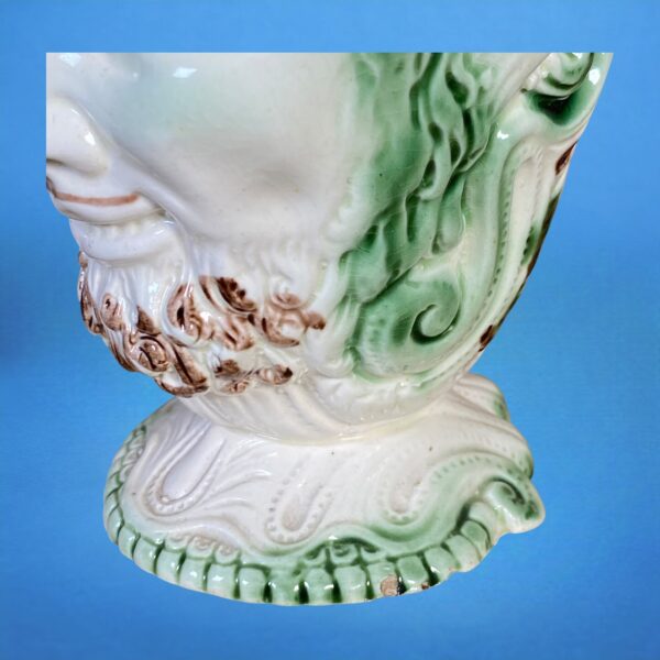 C18th English Creamware Satyr Mug. - Image 4