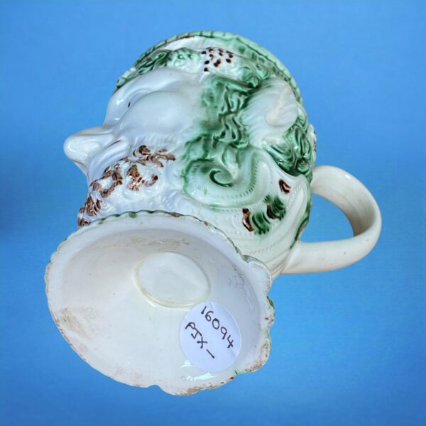 C18th English Creamware Satyr Mug. - Image 2