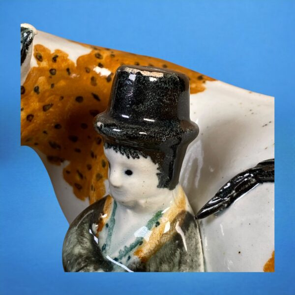 PrattWare Model of a Cow, With Male Attendant. - Image 3