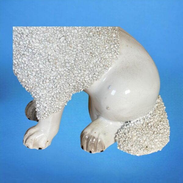 Pair of Victorian Staffordshire Poodles - Image 5