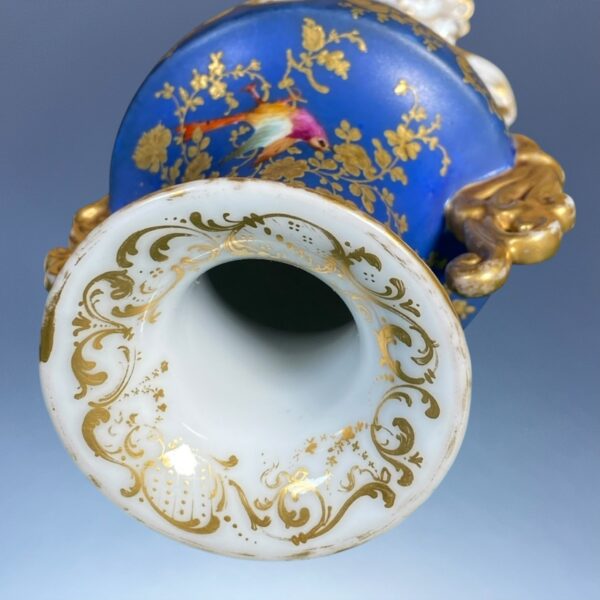 Pair of C19th Palais-Royal Porcelain Vases - Image 5