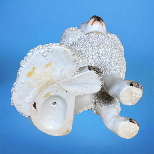 Pair of Victorian Staffordshire Poodles - Image 3