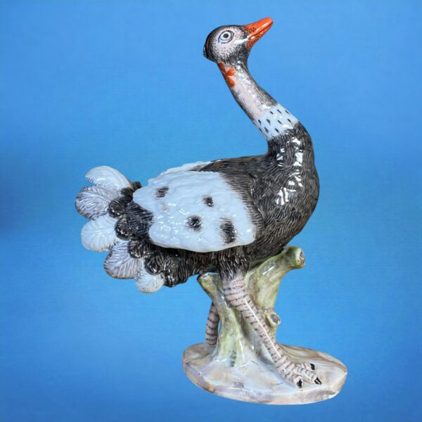 Unusual Fürstenberg Porcelain Ostrich