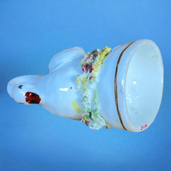 Staffordshire Porcelain Miniature Swan, c1840. - Image 2