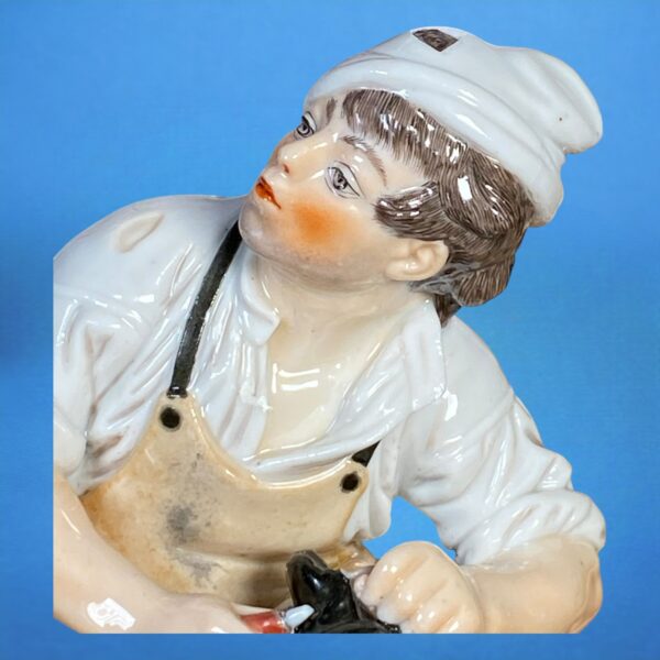 Niderviller Porcelain Figure of a Whistling Cobbler - Image 7