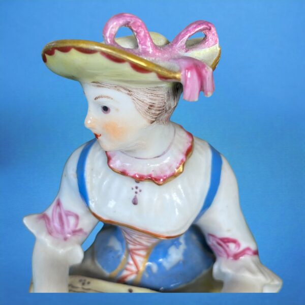 (Clearance)  Bow Figure of a Seated Musician. - Image 11