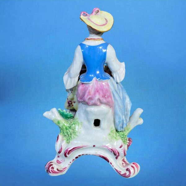 (Clearance)  Bow Figure of a Seated Musician. - Image 6