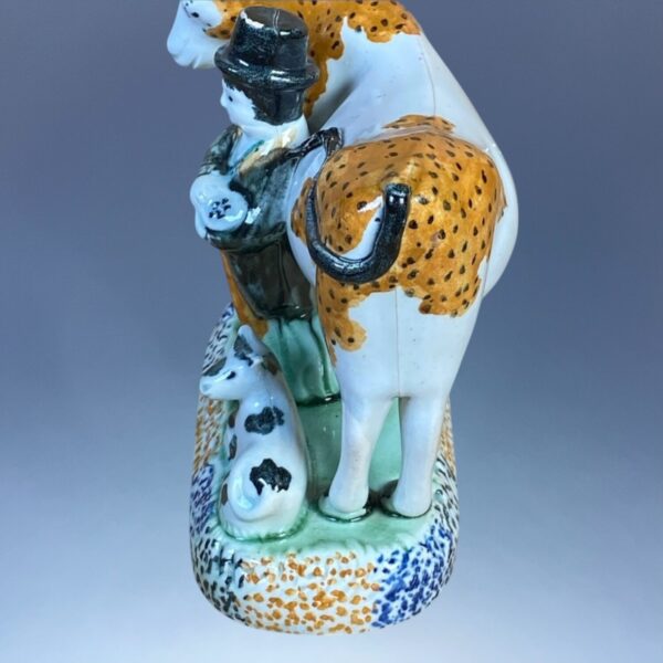 PrattWare Model of a Cow, With Male Attendant. - Image 7