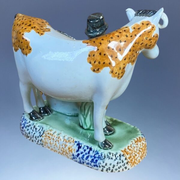 PrattWare Model of a Cow, With Male Attendant. - Image 5