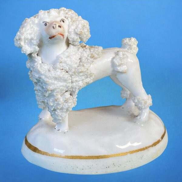 (Clearance) Staffordshire Porcelain 'Toy' Poodle. - Image 3