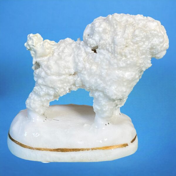 (Clearance) Staffordshire Porcelain 'Toy' Poodle. - Image 2