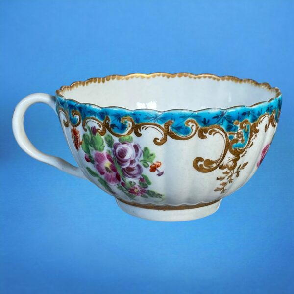 (Clearance) C18th Worcester Porcelain Tea Cup - Image 6