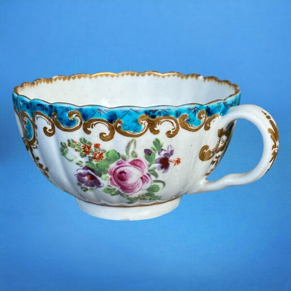 (Clearance) C18th Worcester Porcelain Tea Cup - Image 3