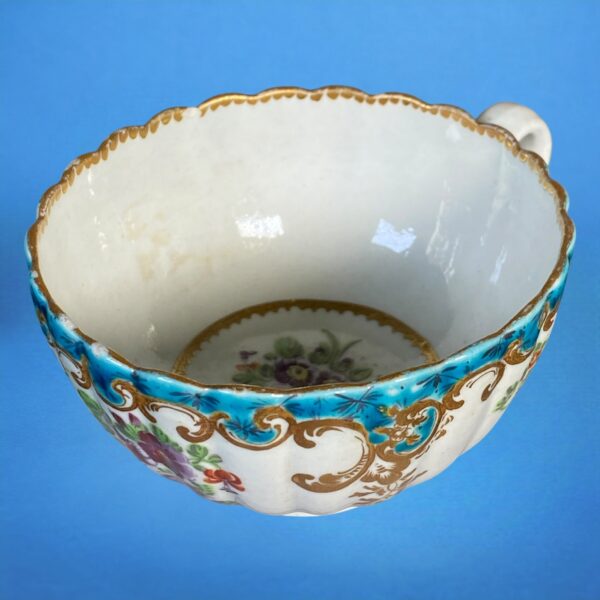 (Clearance) C18th Worcester Porcelain Tea Cup - Image 4