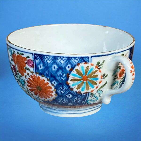 (Clearance) C18th Worcester Tea Cup- 'Kakiemon' Style - Image 6