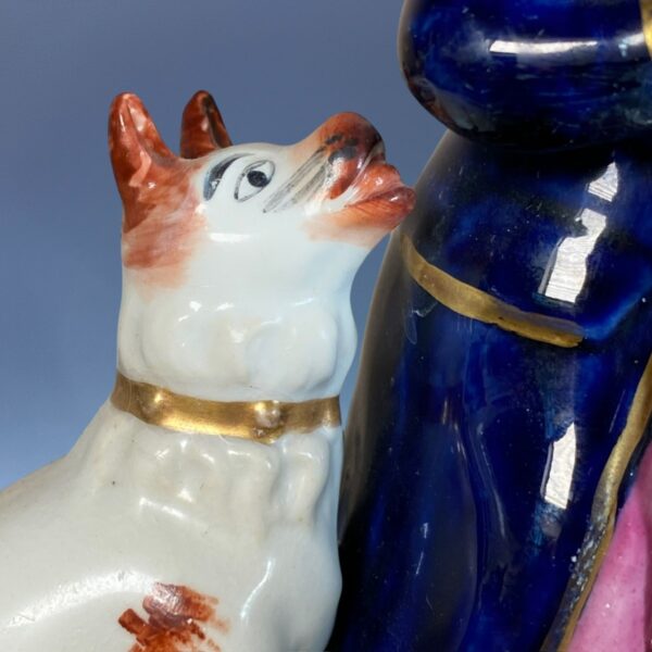 Staffordshire Figure of a Shepherd With His Dog. - Image 5