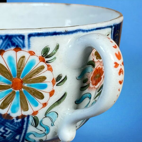 (Clearance) C18th Worcester Tea Cup- 'Kakiemon' Style - Image 7