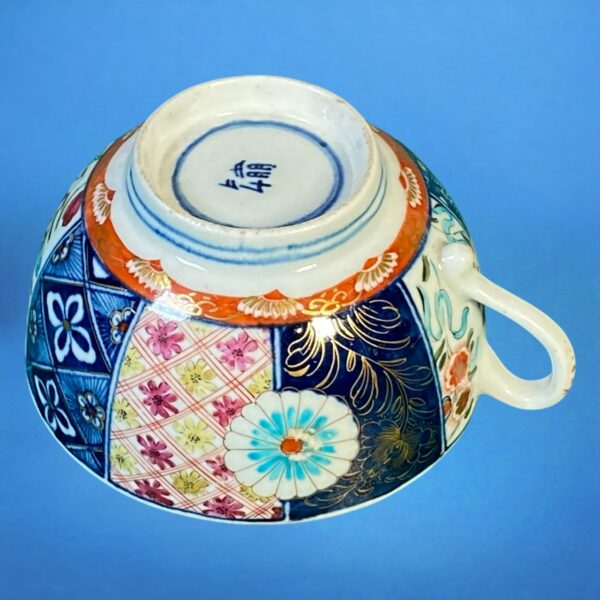 (Clearance) C18th Worcester Tea Cup- 'Kakiemon' Style - Image 5