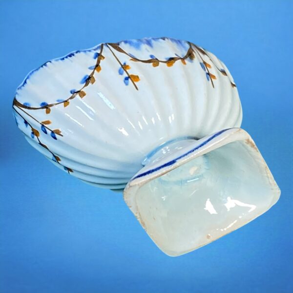 Late C18th English Pearlware Fluted Table Salt. - Image 4