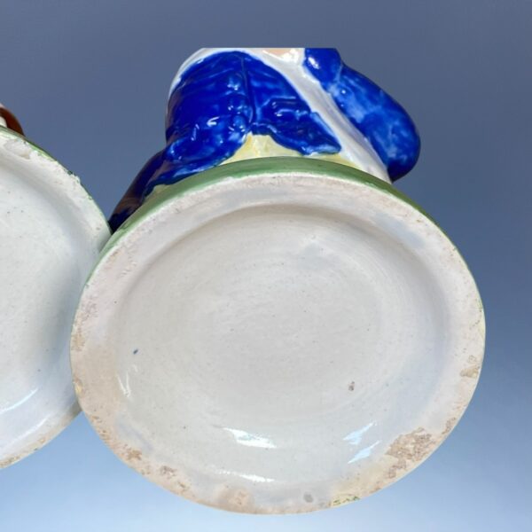 Pair of Early Staffordshire Figures, Landlord & Landlady - Image 2