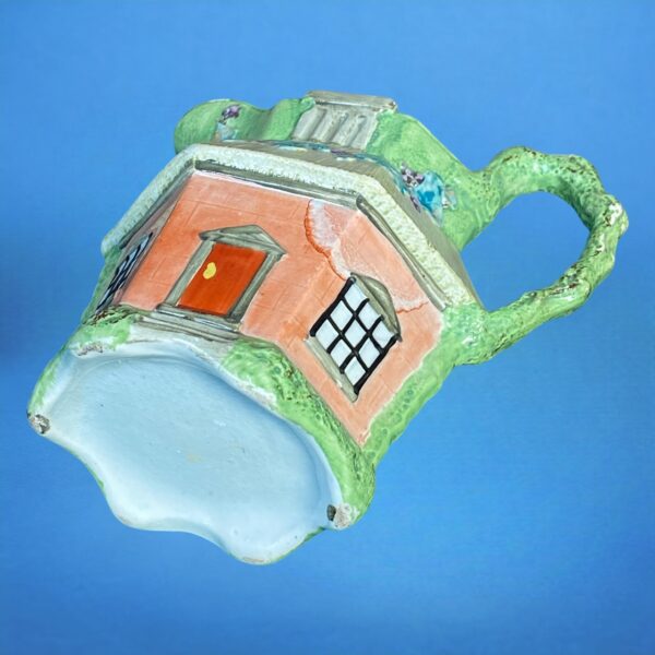 Antique Staffordshire Pottery 'Cottage' Jug, c1825 - Image 3