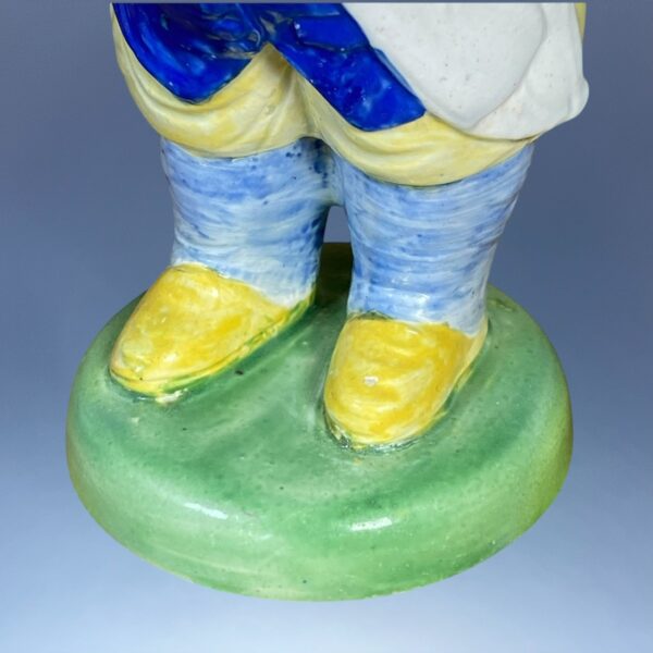 Pair of Early Staffordshire Figures, Landlord & Landlady - Image 6