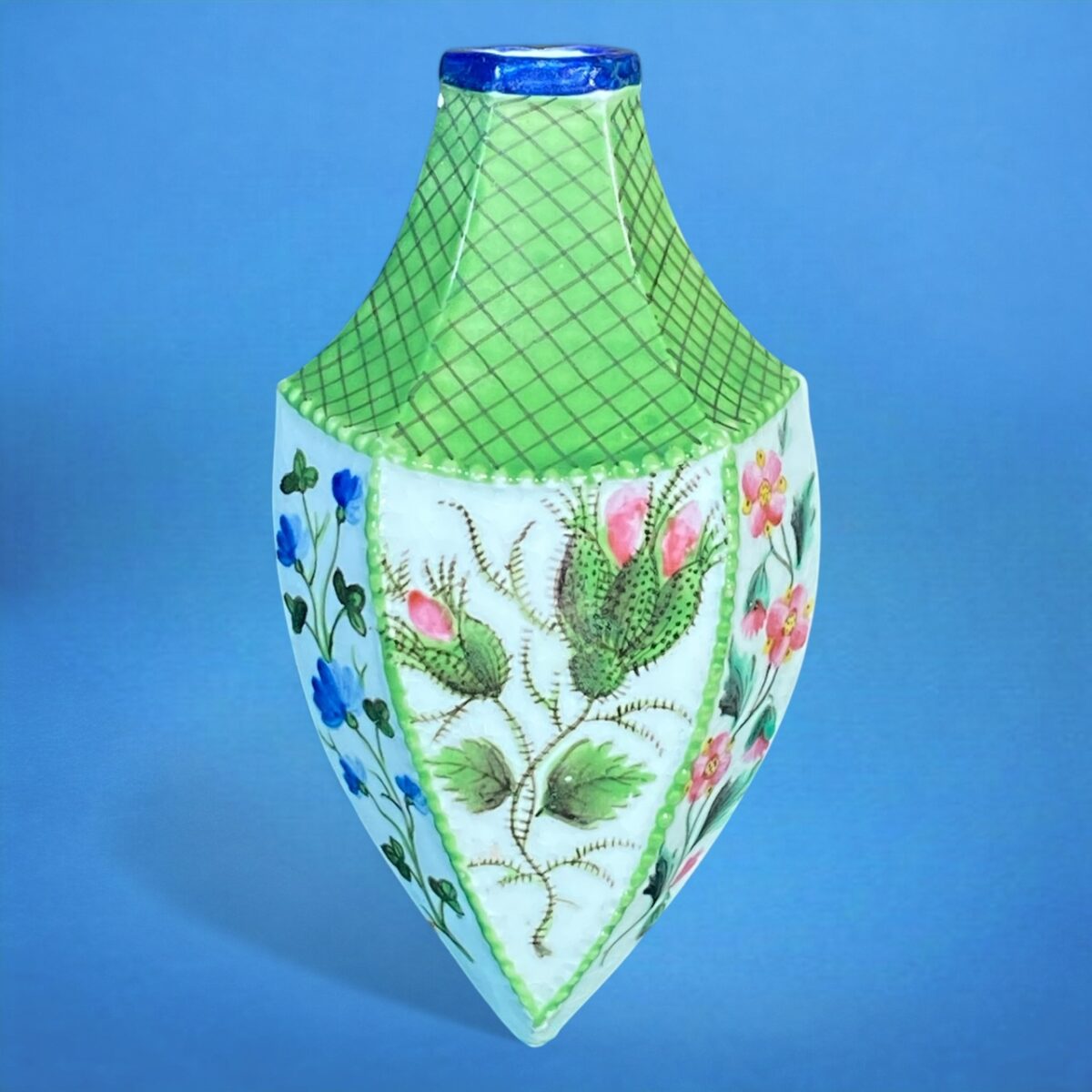 Antique English Porcelain Scent Bottle