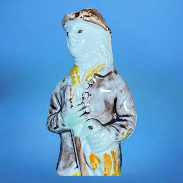 Early Staffordshire Figure of a Gamekeeper. - Image 7